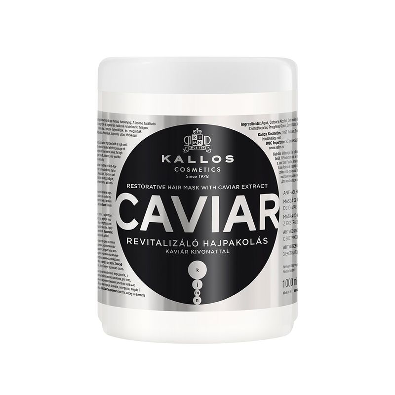 KALLOS - KALLOS - Hair Mask CAVIAR 1000ml.-