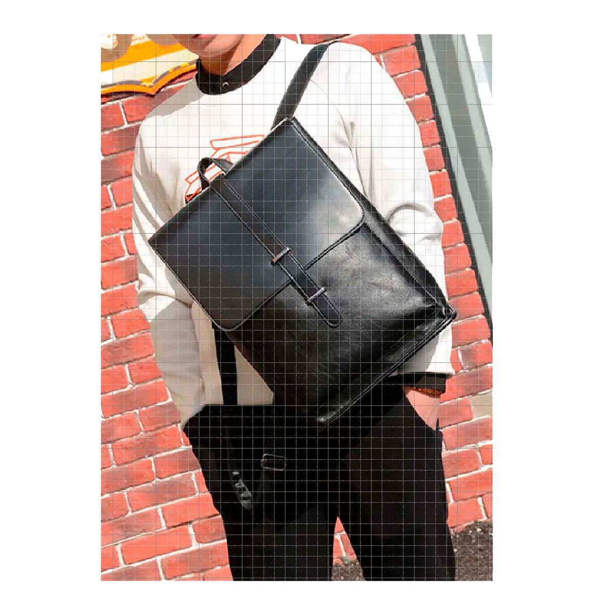 GENERICO - MOCHILA ECO CUERO 20L