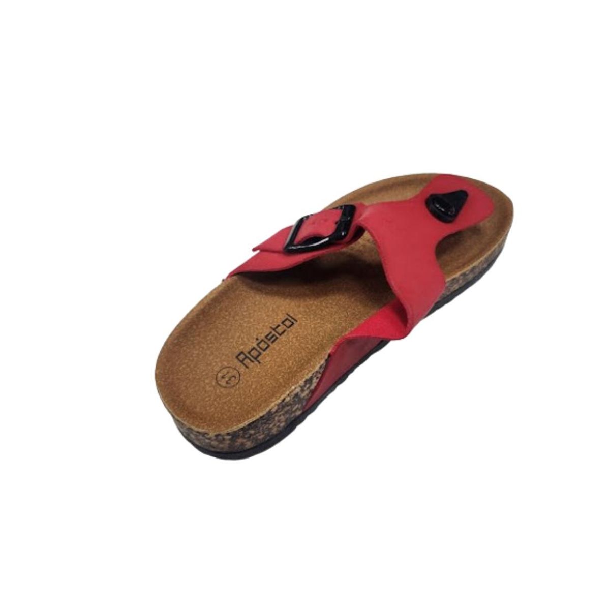 VINNYS OUTLET - Sandalia Niña Rojo Hebilla
