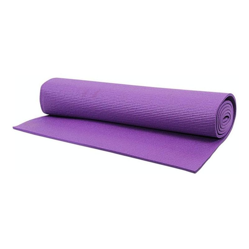 GENERICO - Colchoneta Mat Yoga Manta Deporte Ejercicio Morada