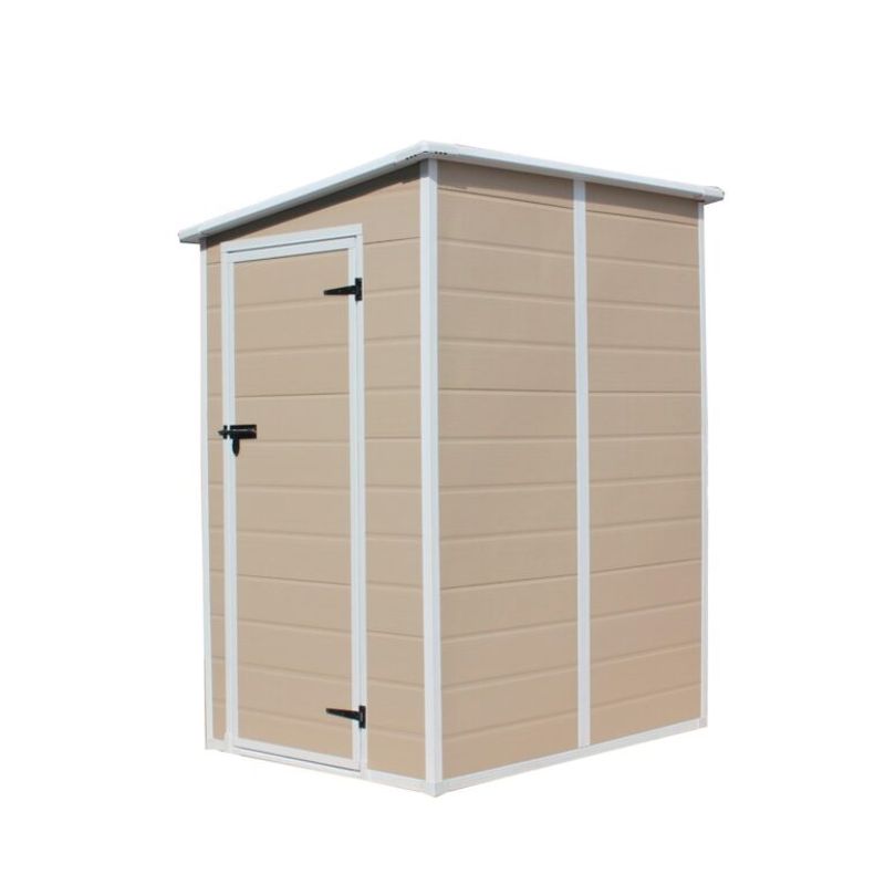 IGPRO - Bodegas Jardin Plastico PP 151X121X193CM Café Claro 183m2