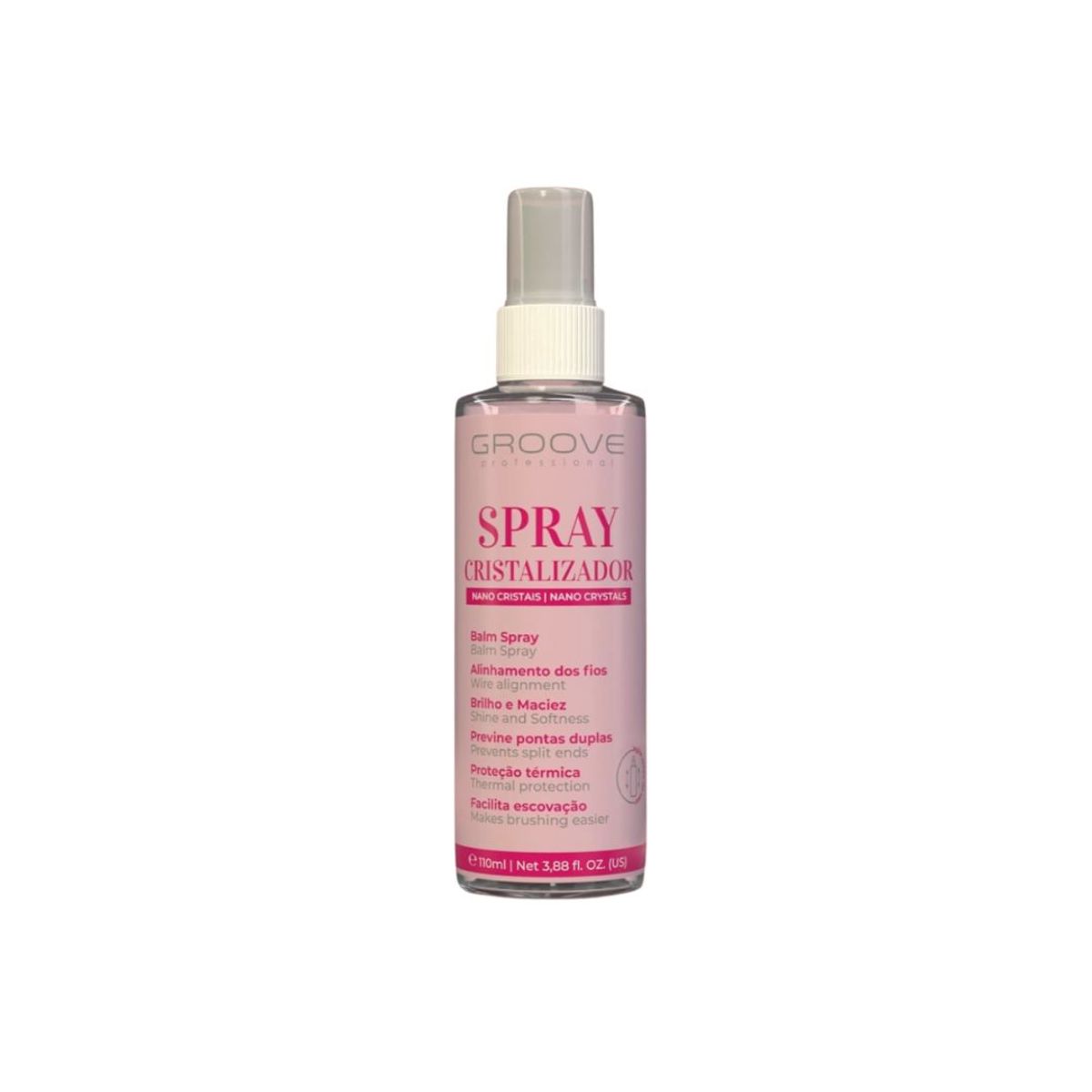 GROOVE PROFESIONAL - Spray Cristalizador Groove Professional 110 Ml