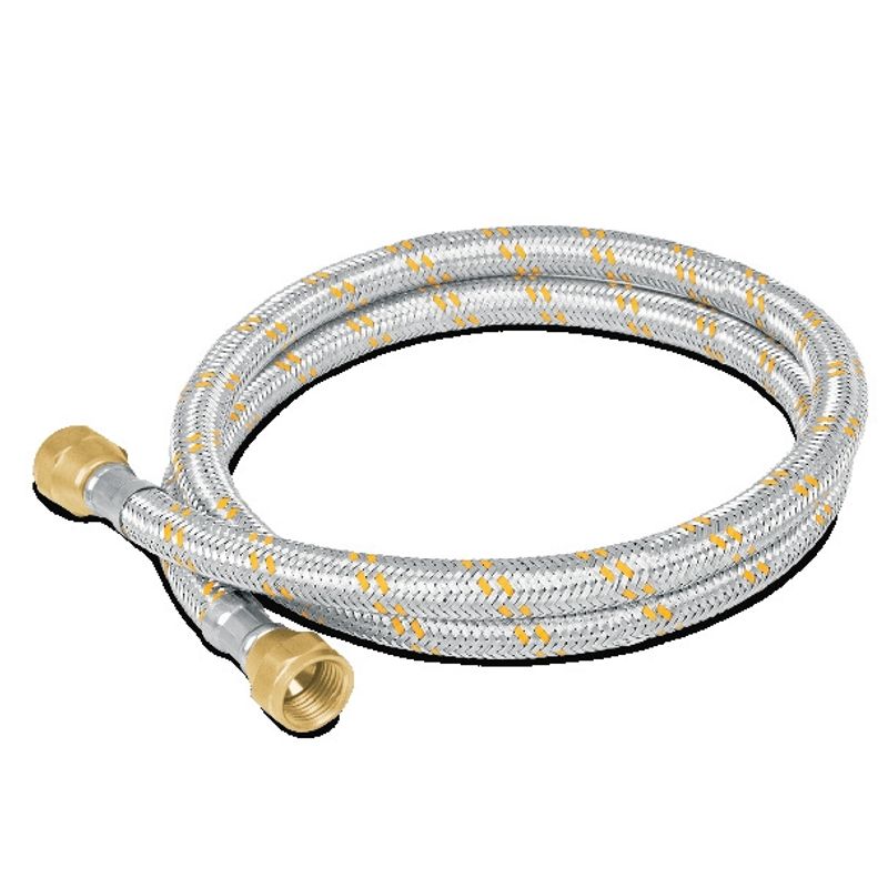 GENERICO - FLEXIBLE GAS 1/2-1/2 HI-HI 50/60 CM CERTIFICADO