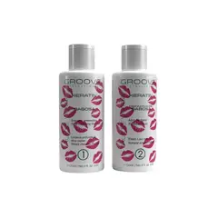 GROOVE PROFESIONAL - Alisado Aloe Vera Keratin Kit Paso 1 y 2 Groove Professional 120 Ml