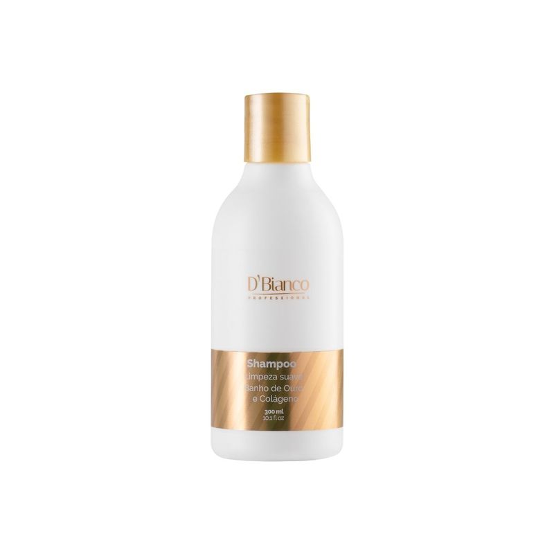 GENERICO - Shampoo Baño de Oro y Colágeno D'Bianco Professional 300 Ml