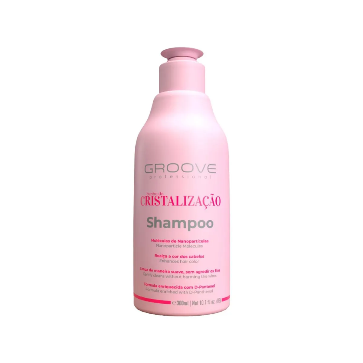 GROOVE PROFESIONAL - Set Shampoo + Acondicionador Baño de Cristalización Groove 300 Ml