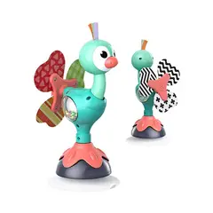 HOLA TOYS - Juguete De Mesa Pavo Real con Succión