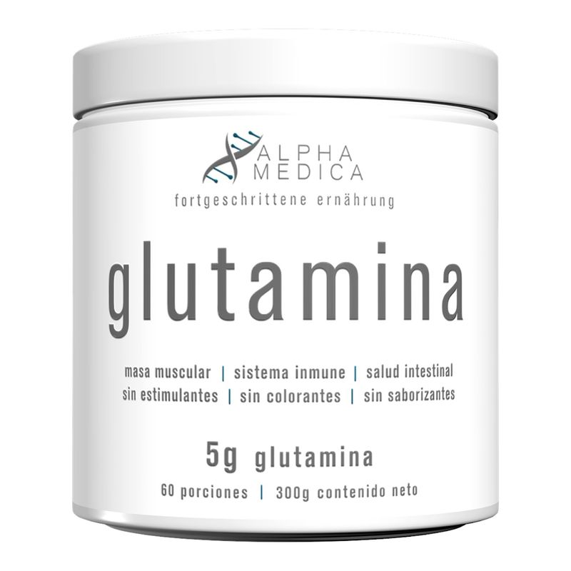 ALPHAMEDICA - GLUTAMINA 300GR 60 SERVICIOS - ALPHA MEDICA