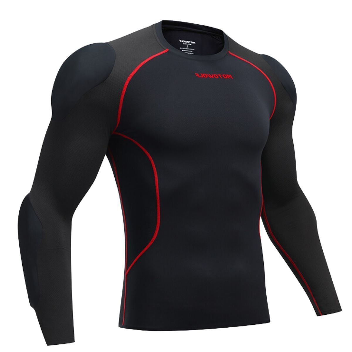 MOTOWOLF - Chaqueta Ajustada Armadura para motociclismo Motowolf 10MDL1035