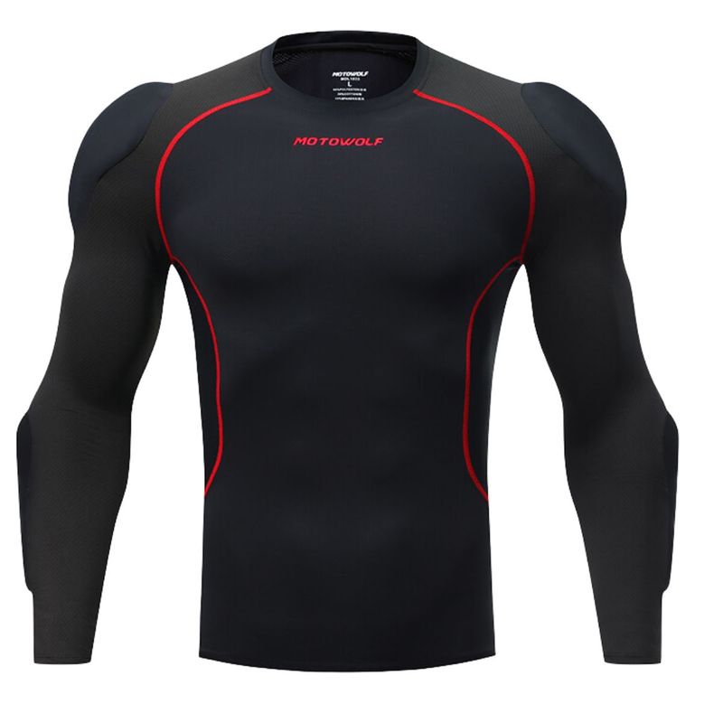 MOTOWOLF - Traje Deportivo Con Protectores Internos Motowolf 1035