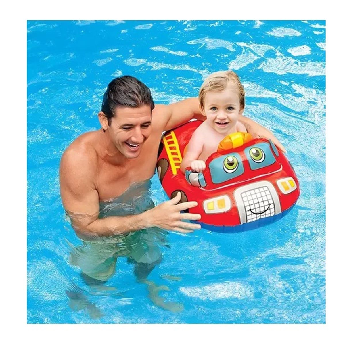 GENERICO - Flotador Infantil Natación Baño Piscina Verano Bombero Niños