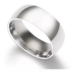 GENERICO - Anillo Titanio Para Mujer Y Hombre Elegante Titanio