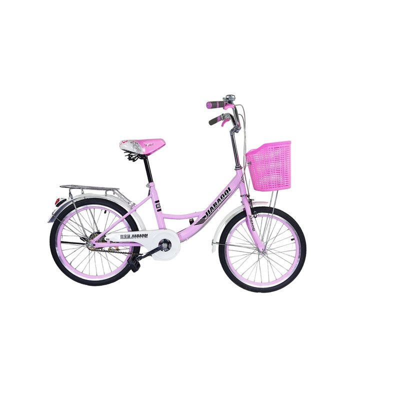 GENERICO - Bicicleta Aro 20 Jiabaoq Paseo Rosada