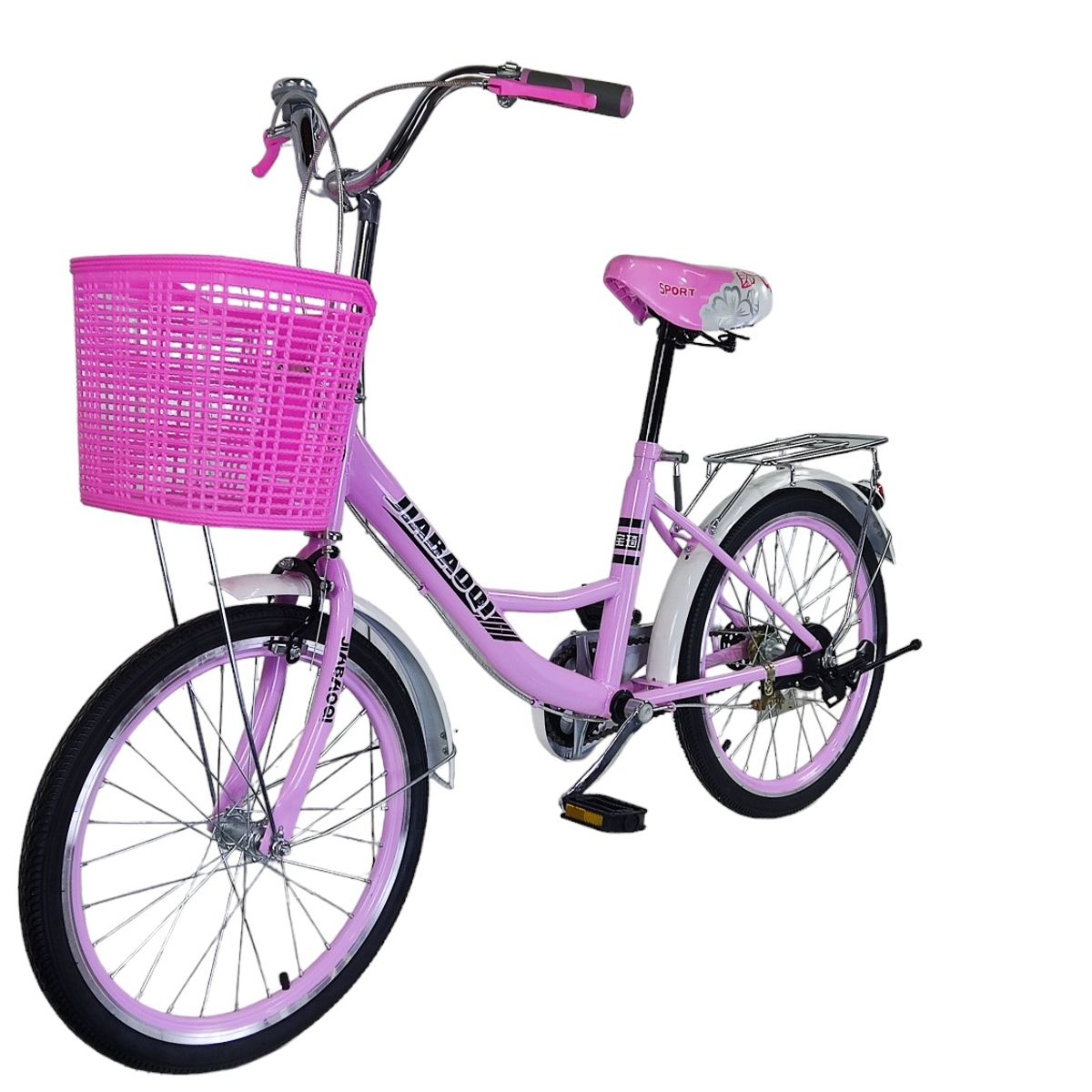 GENERICO - Bicicleta Aro 20 Jiabaoq Paseo Rosada