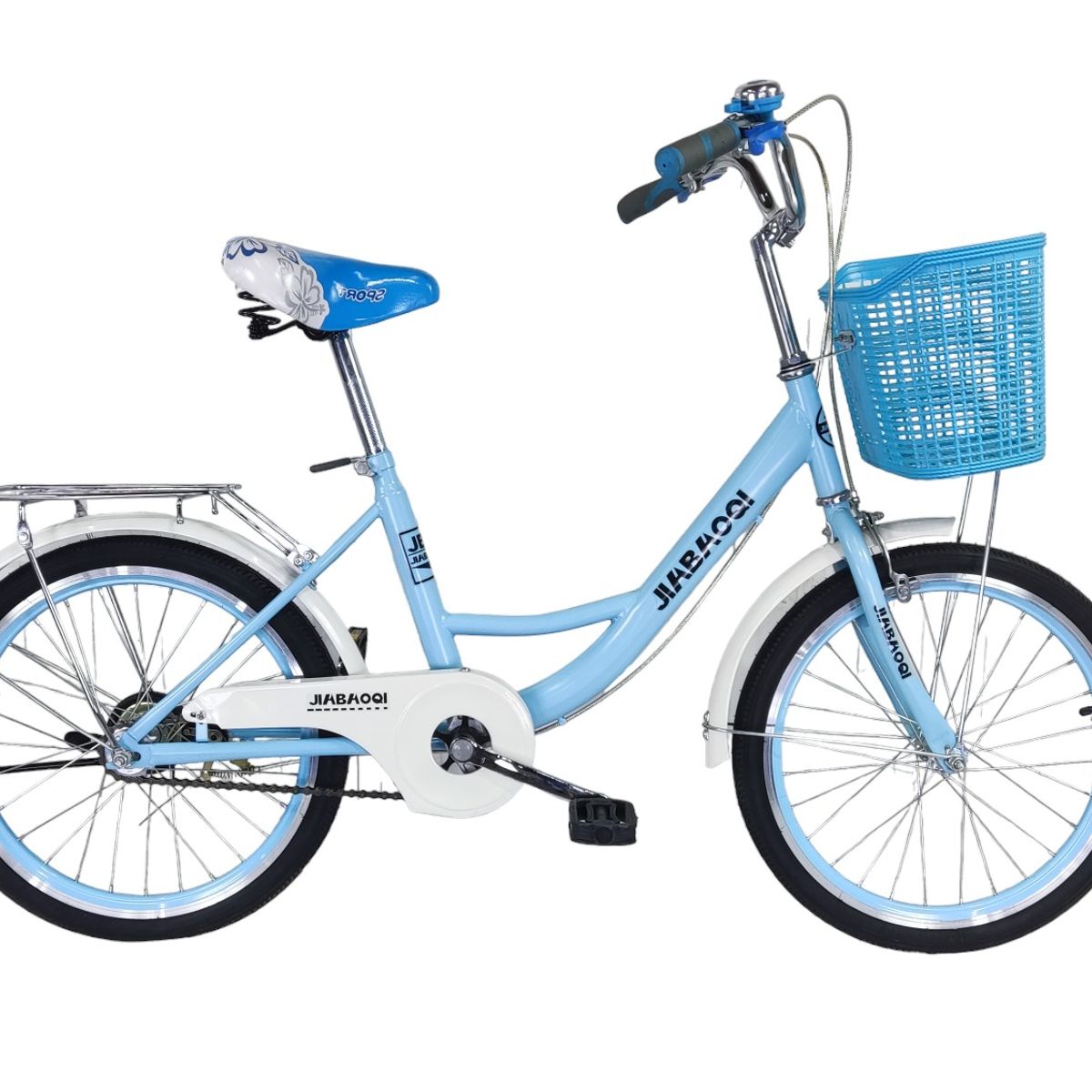 GENERICO - Bicicleta Aro 20 Jiabaoq Paseo Celeste