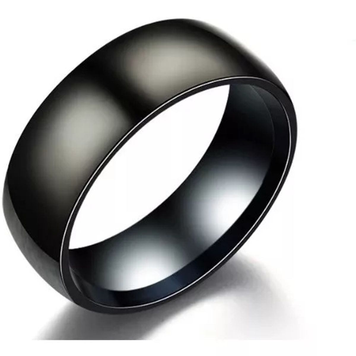 GENERICO - Anillo Titanio Para Mujer Y Hombre Elegante Titanio