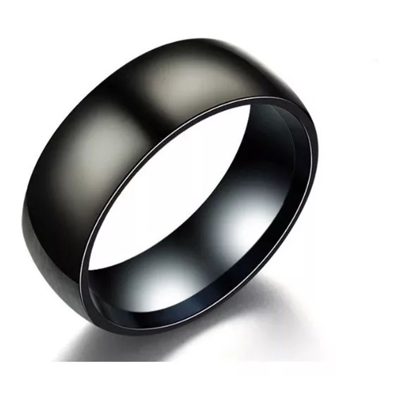 GENERICO - Anillo Titanio Para Mujer Y Hombre Elegante Titanio