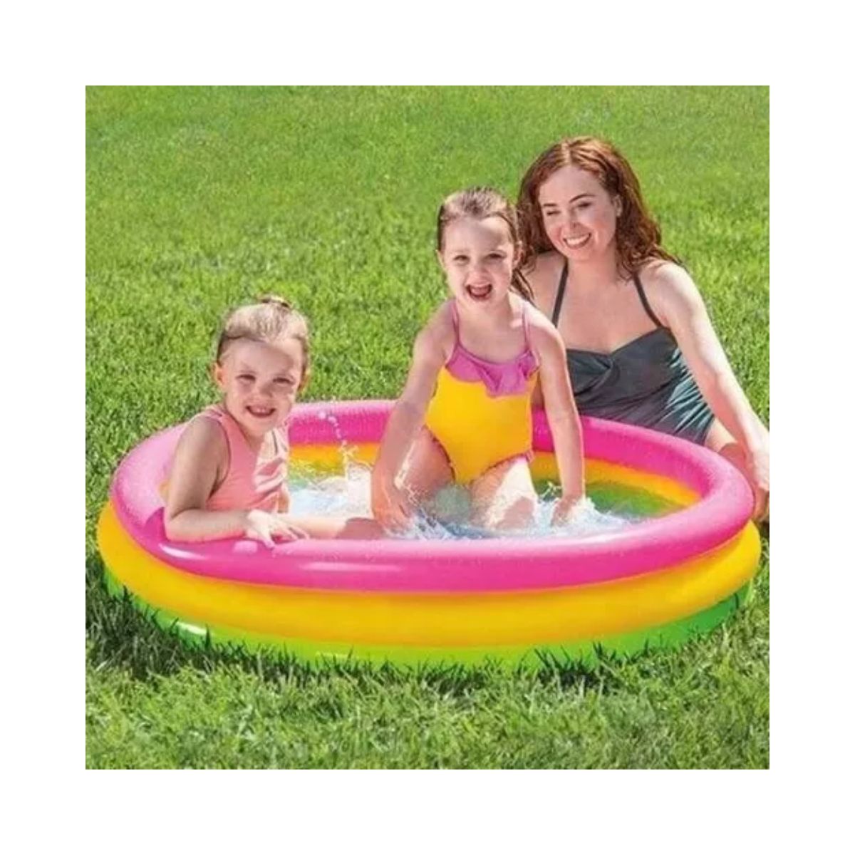 GENERICO - Piscina Inflable para niños, uso durante el verano de 90 CM