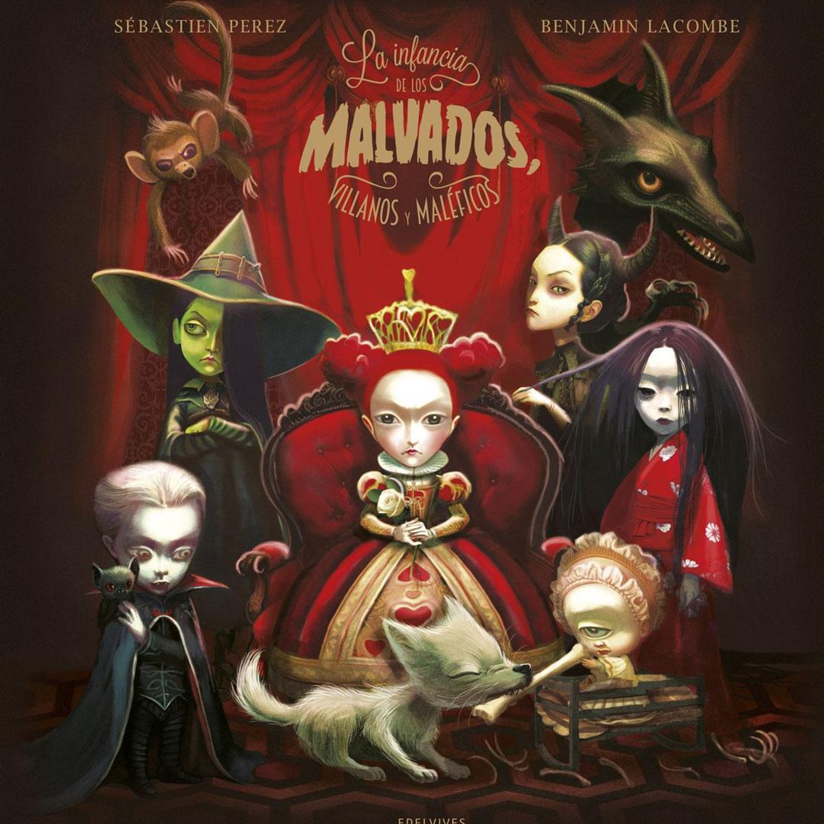 EDELVIVES - La Infancia De Los Malvados, Villanos Y Maléficos