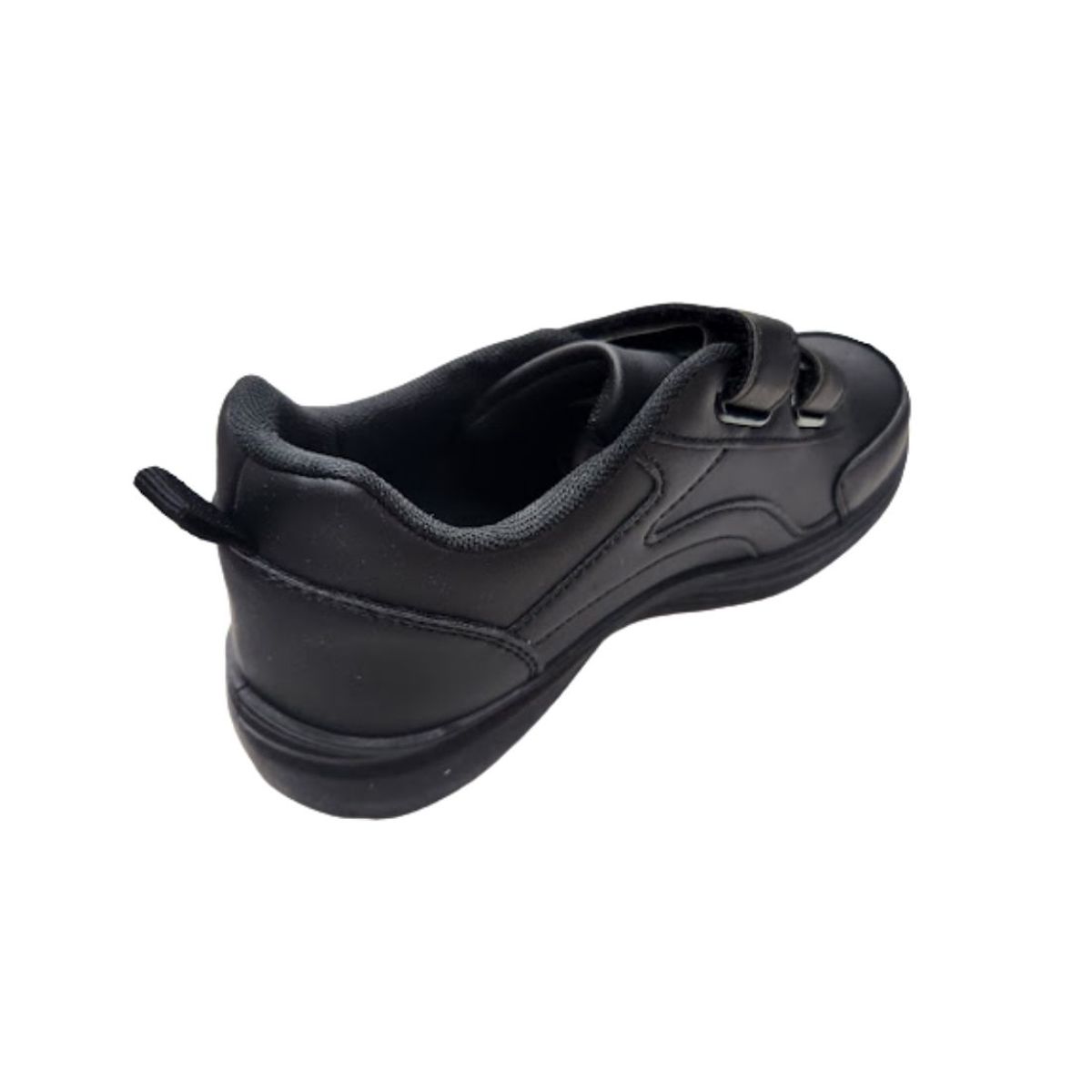 VINNYS OUTLET - Zapatilla Escolar Negro Velcro