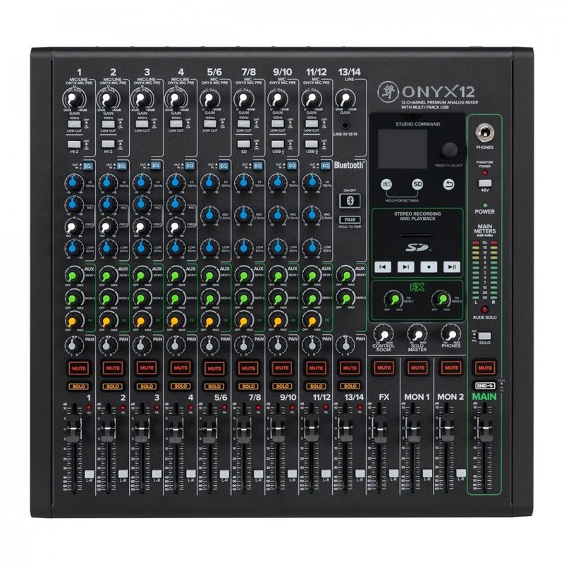 MACKIE - Mezclador De 12 Canales Mackie Onyx12