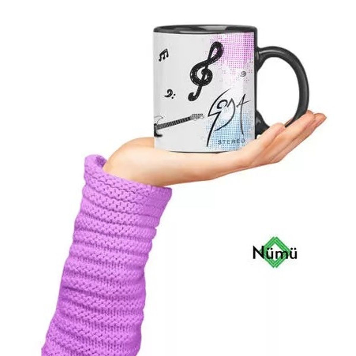 GENERICO - Taza Mágica De Soda Stereo Gracias Totales Bandas De Rock 03