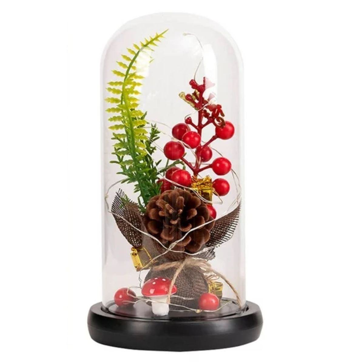 GENERICO - Piñón de Navidad en Cúpula de Cristal