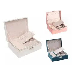 GENERICO - Joyero Caja De Joya Tipo Maleta Organizador Joyas