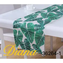 GENERICO - Camino De Mesa Tejido De Algodón Y Lino 35 x 210 cm