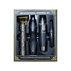 GENERICO - Set Maquina Multifuncional Afeitadora Barba Nariz y Oreja