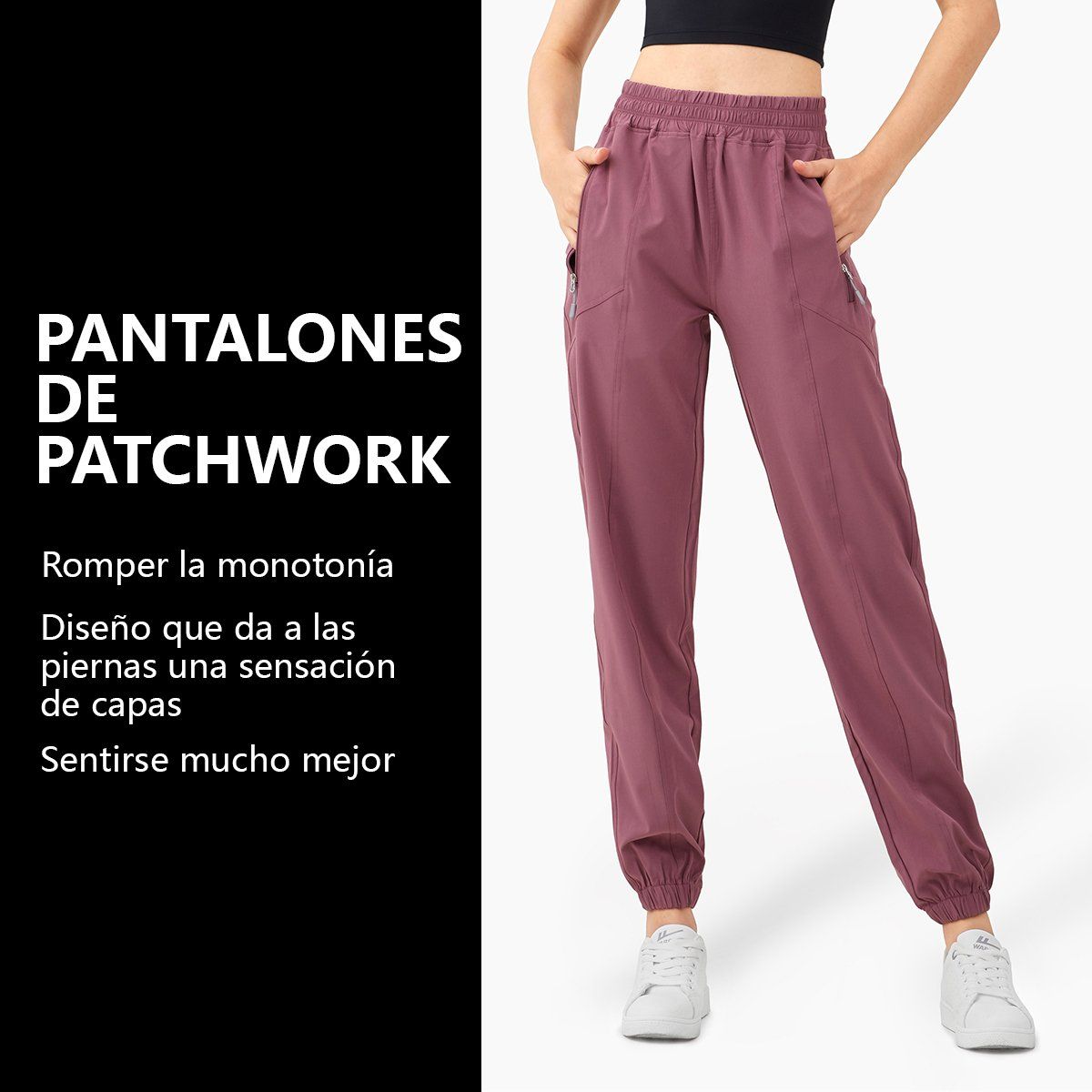KOKILA - Pantalón Joggers Buzo Mujer Última Tendencia