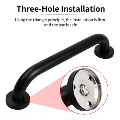 Imagen 2 del producto Barra De Seguridad Acero Inoxidable Negro Mate 30cm