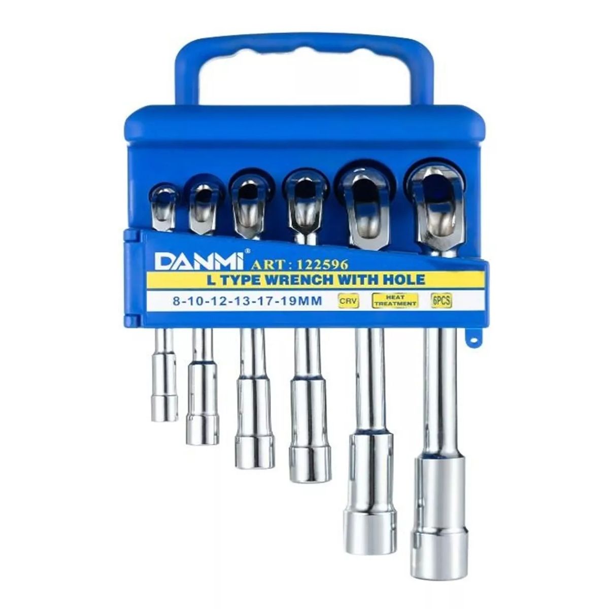 GENERICO - Juego Llaves Pipa Tipo L Por 6pcs Total