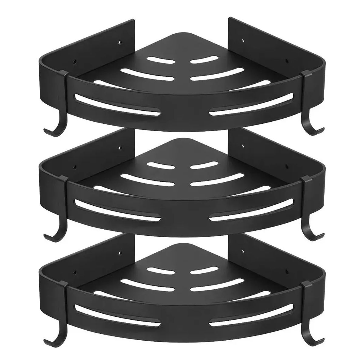 BLUEDREAMER - caja de almacenamiento de baño estante de almacenamiento de esquina