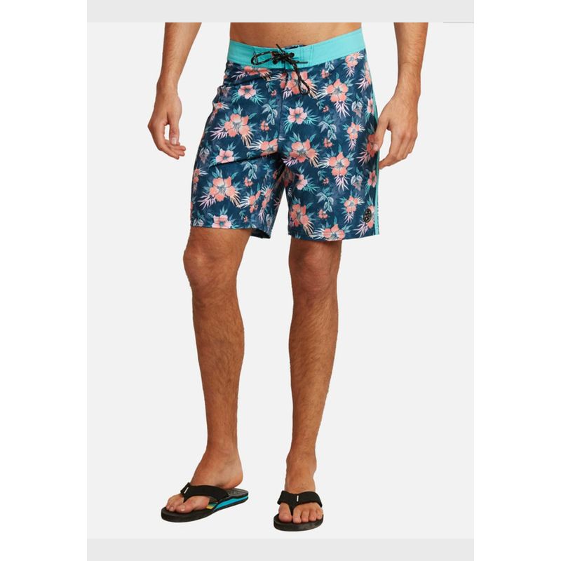 MAUI AND SONS - Traje De Baño Hibicus Field Vortex Multicolor Hombre MAUI AND SONS