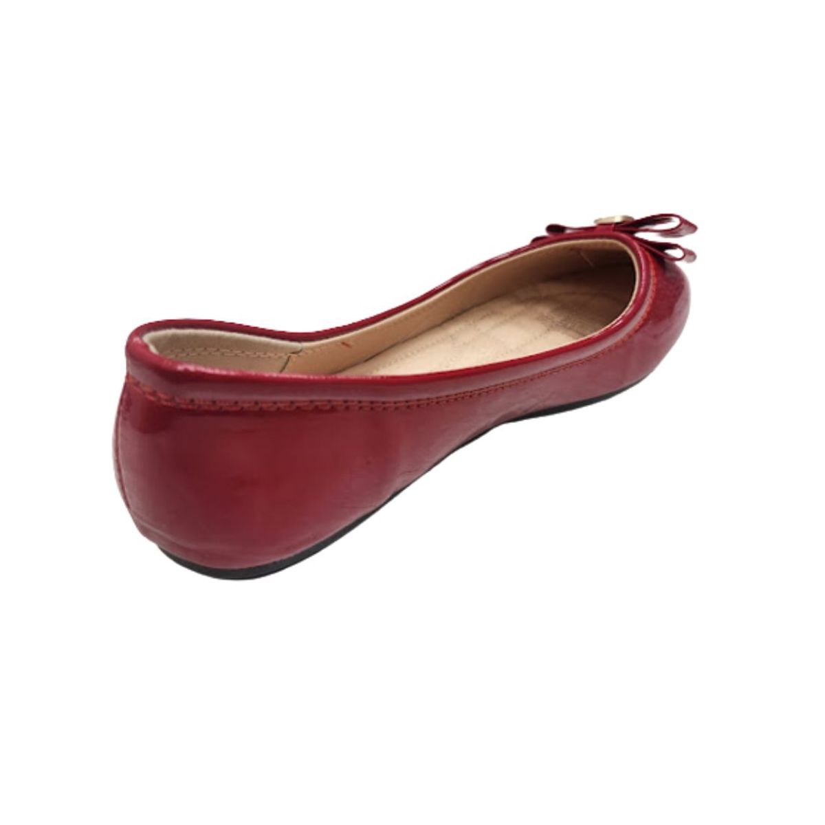 VINNYS OUTLET - Ballerina Charol Mujer Rojo