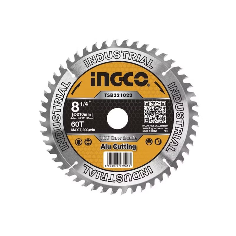 INGCO - Disco Sierra Circular Ingleteadora Ingco 60t 8-1/4 Pu 210 Mm