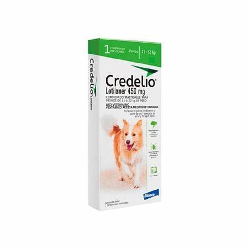 ELANCO - Credelio Perros de 11 a 22 kg (1 Comprimido)