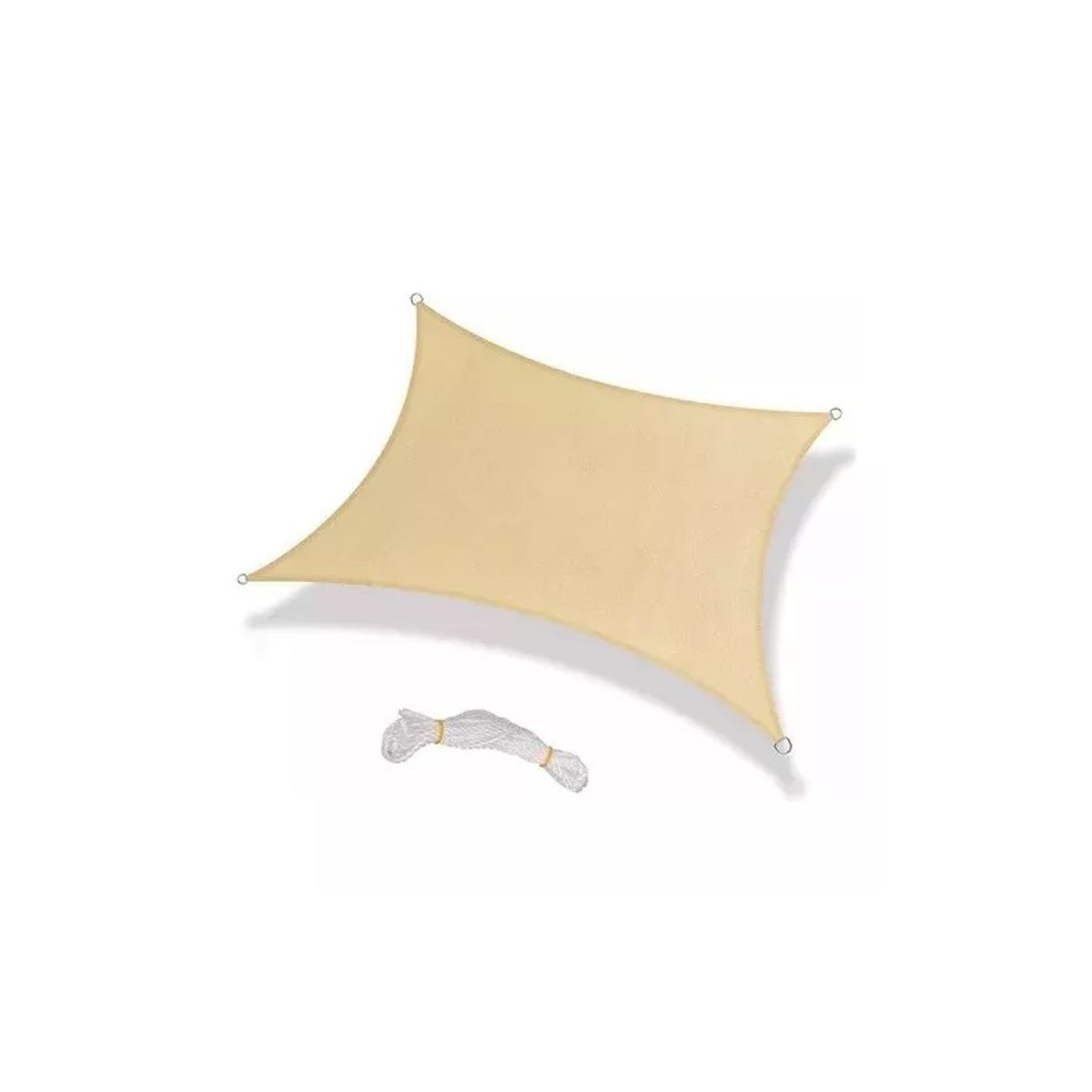 GENERICO - Toldo Vela Rectangular Lonas Telas Para Toldos Vela Sombra