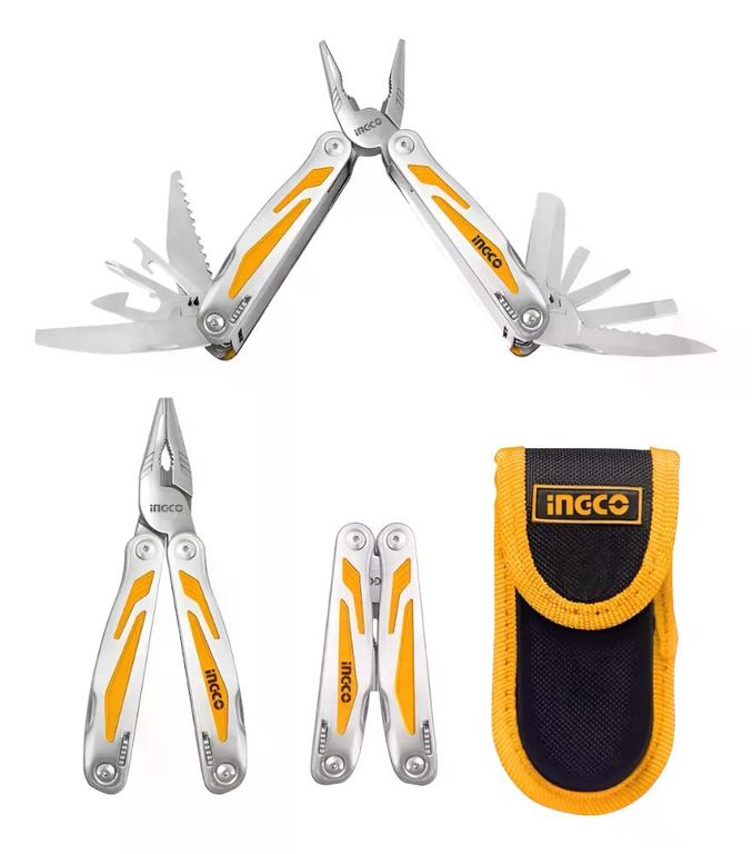 Alicate Multiherramienta Con 15 Funciones + Funda Hfmft0115