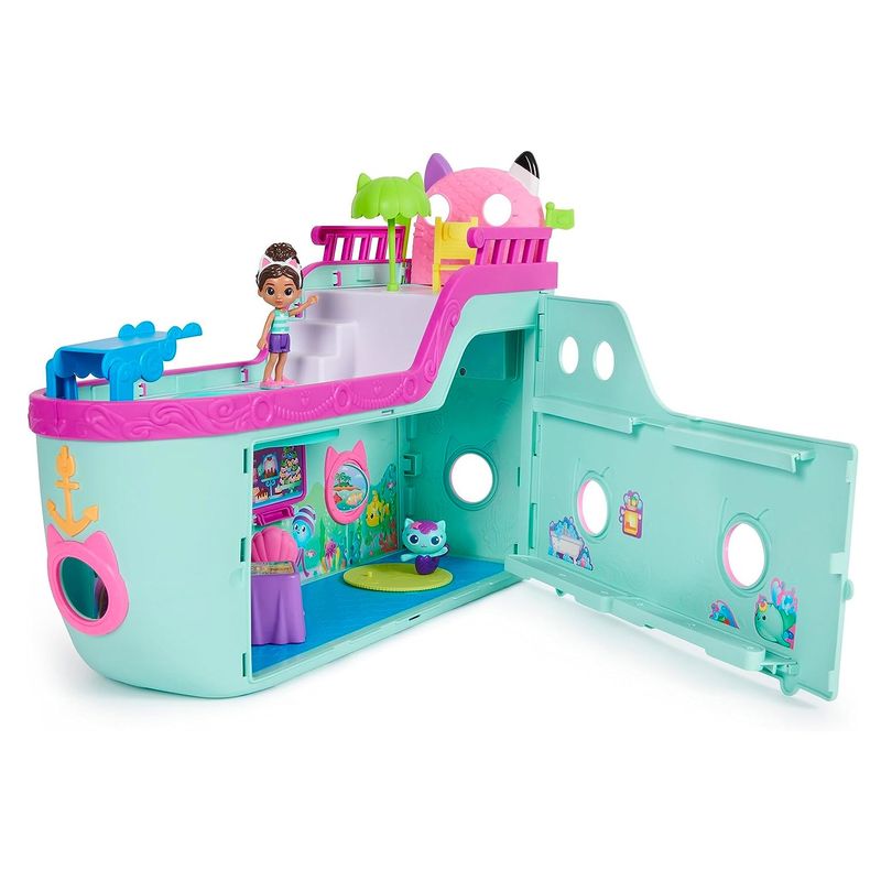 SPIN MASTER - Crucero de Gabby's Dollhouse Cat Friends 18 Piezas