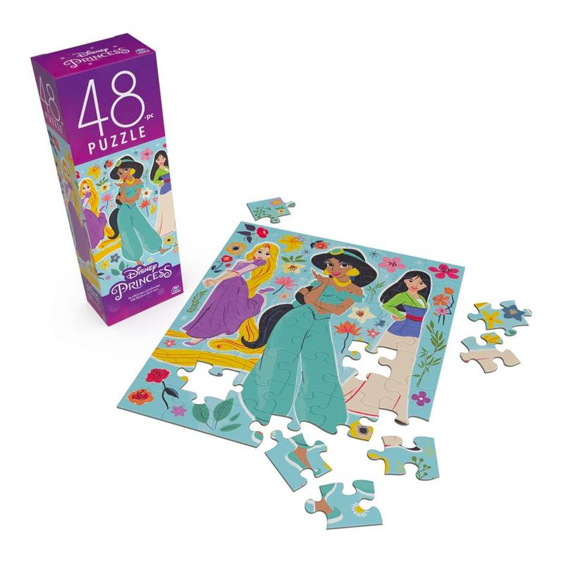 GENERICO - Rompecabezas "Princesas" de 48 piezas- Princesas Disney
