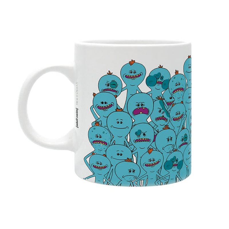 ABYSTYLE - RICK AND MORTY - TAZA - 320 ML - MEESEEKS