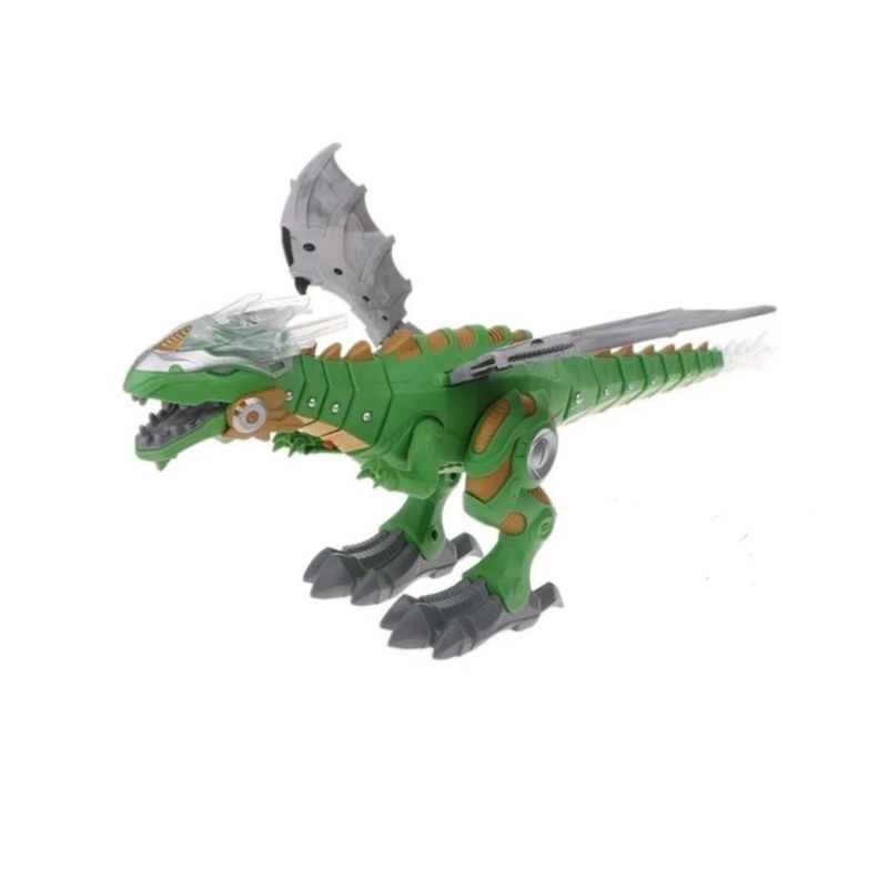 GENERICO - Dinosaurio Dragon Camina Con Luces Y Sonido V