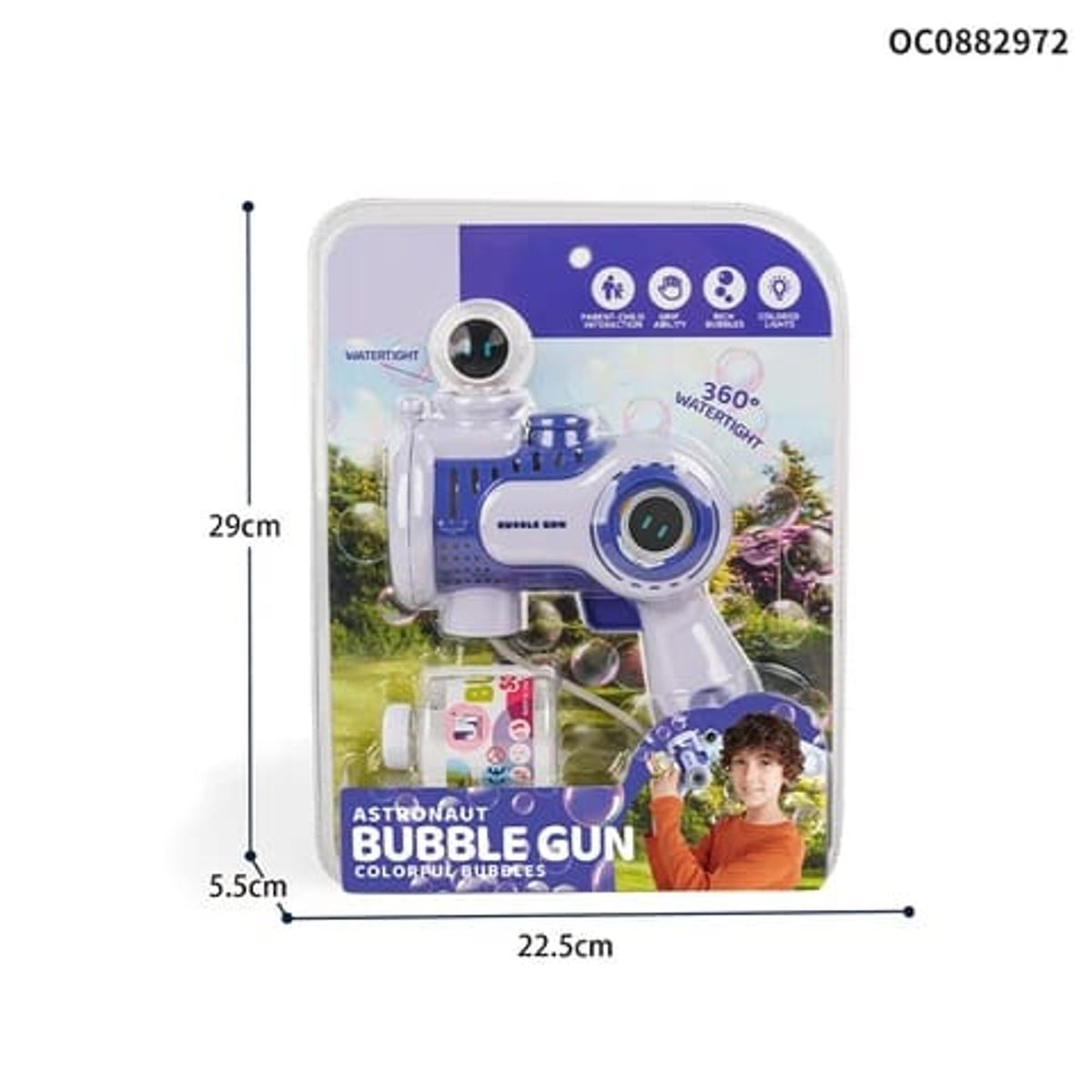 GENERICO - Pistola De Juguete Lanza Burbujas lindos diseño