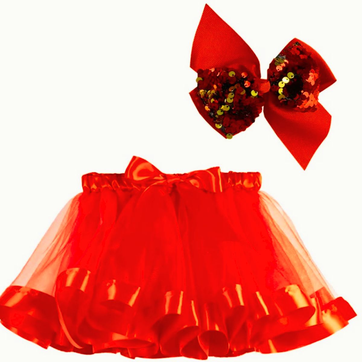 GENERICO - Falda tutú Navideña Brilla en navidad