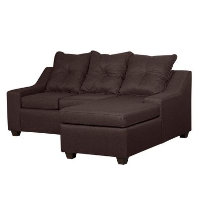 Imagen 2 del producto Seccional Viena 3c Der, Intercambiable ,Chocolate 190 x 140x90