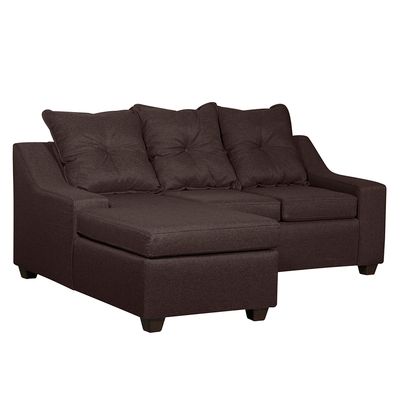 Imagen 2 del producto Seccional Viena 3c Izq intercambiable chocolate190 x 140x90