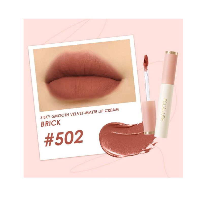 FOCALLURE - Labial Mate Super Velvet 502 – Focallure