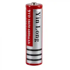 MALIK - PACK 5 PILA RECARGABLE 18650 6800 MAH FUJICORP